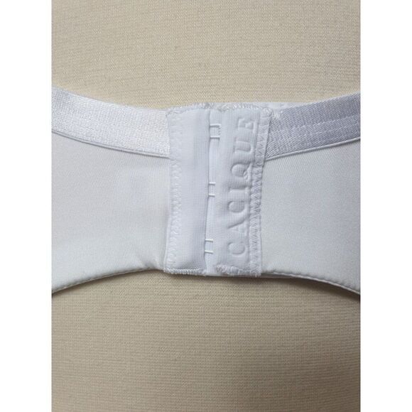 Cacique Women's Bra 40C White Lace Full Coverage Underwire Lightly Lined - Picture 5 of 6